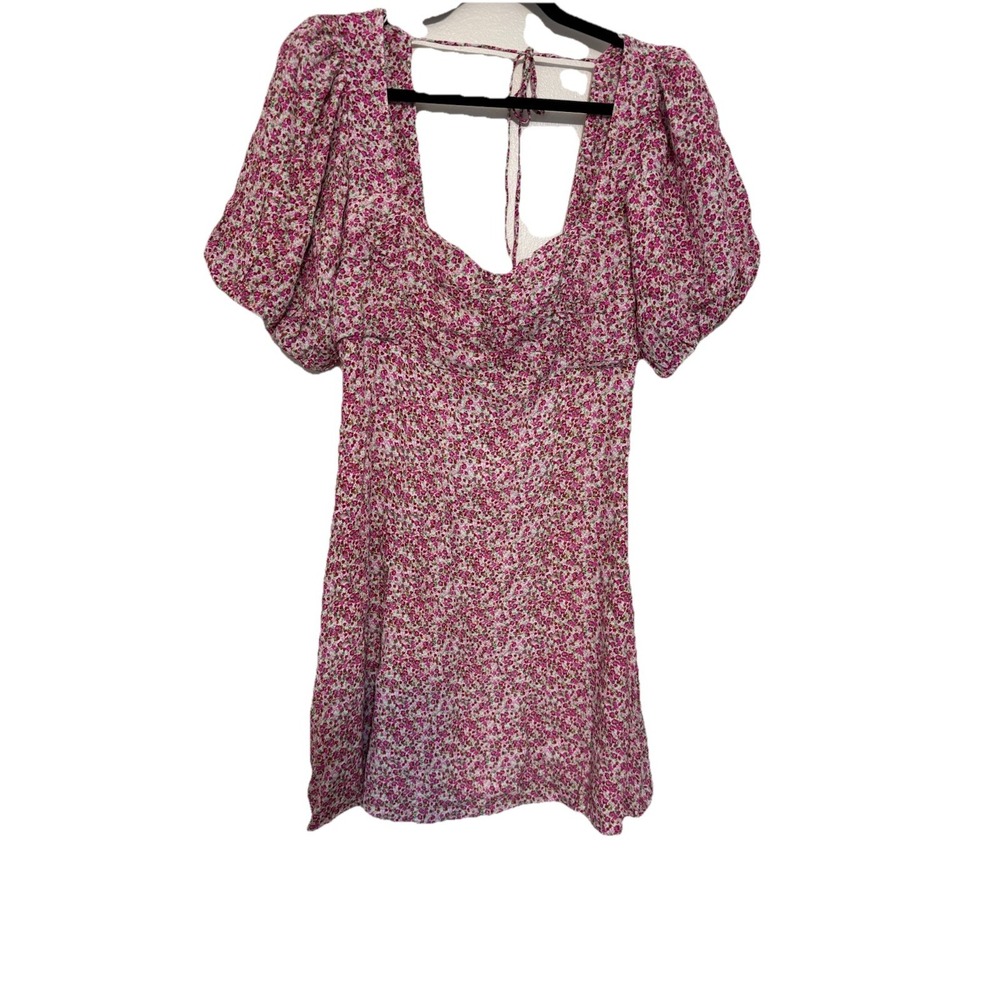 NWT ASTR‎ The Label - Flower Print Mini Dress Size M